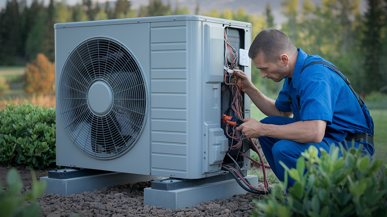 Arms Air Conditioning and Heating licensed technician