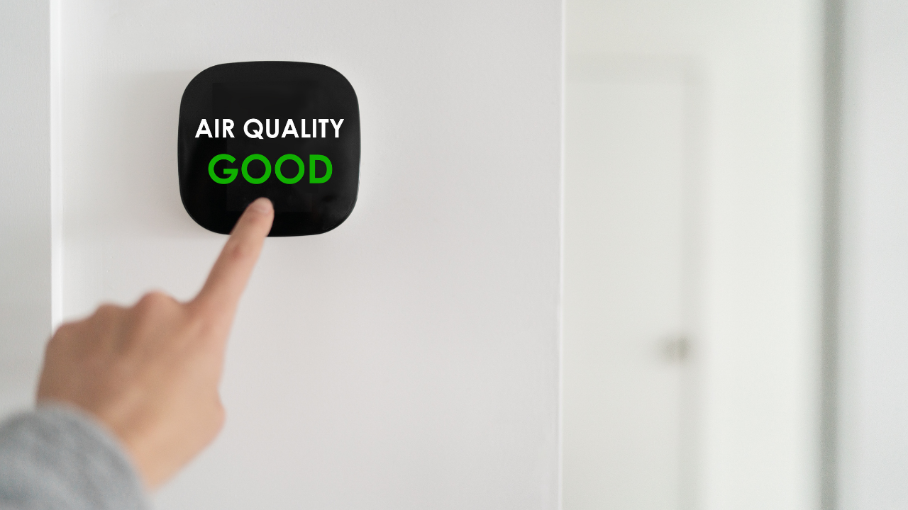 Whole-home air purifier mounted on HVAC system